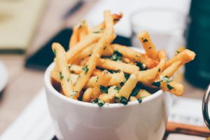 cup of french fries